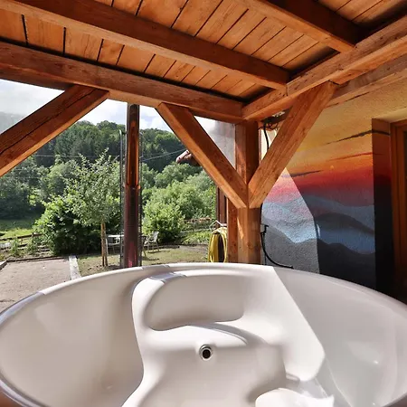 Le Du Tanet Sauna Terrasse En Alsace *