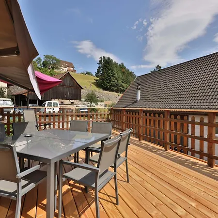 Le Du Tanet Sauna Terrasse En Alsace * Soultzeren