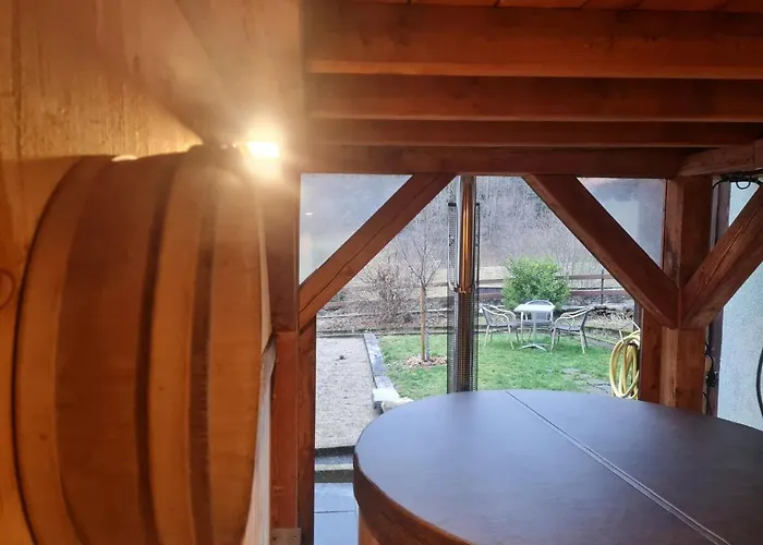 Le Du Tanet Sauna Terrasse En Alsace Soultzeren